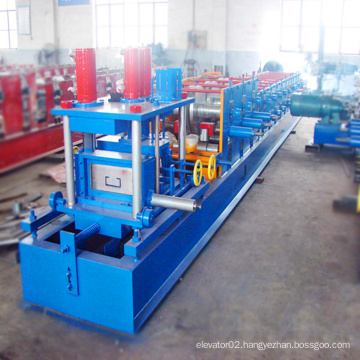 Best quality u profile guide rail roll forming machine